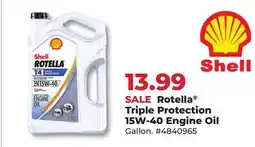 Runnings Rotella Triple Protection 15W-40 Engine Oil offer