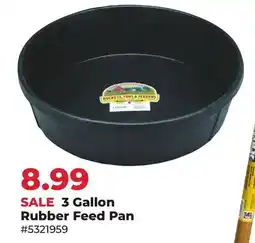 Runnings Little Giant 3 Gallon Rubber Feed Pan offer