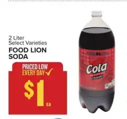 Food Lion FOOD LION SODA offer
