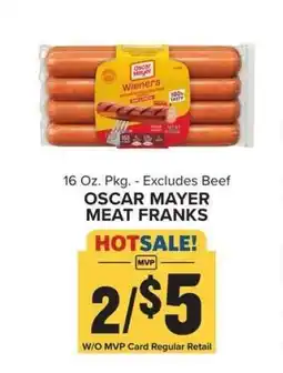 Food Lion Oscar Mayer Meat Franks offer
