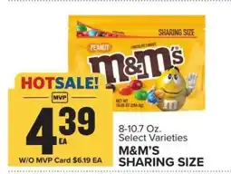 Food Lion M&M's Sharing Size offer