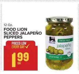 Food Lion FOOD LION SLICED JALAPEÑO PEPPERS offer