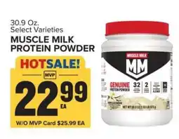 Food Lion MUSCLE MILK PROTEIN POWDER offer