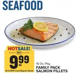 Food Lion Family Pack Salmon Fillets offer