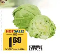 Food Lion Iceberg Lettuce offer