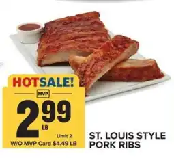 Food Lion St. Louis Style Pork Ribs offer