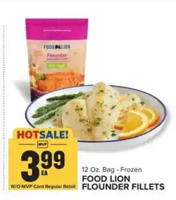 Food Lion FOOD LION FLOUNDER FILLETS offer