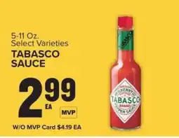 Food Lion Tabasco Sauce offer