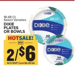 Food Lion Dixie Plates Or Bowls offer