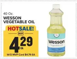Food Lion Wesson Vegetable Oil offer