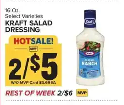 Food Lion Kraft Salad Dressing offer