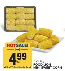Food Lion Food Lion Mini Sweet Corn offer
