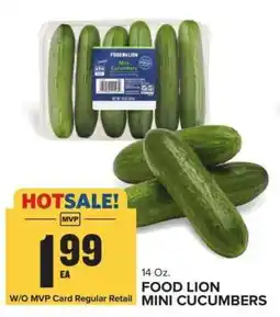 Food Lion FOOD LION MINI CUCUMBERS offer
