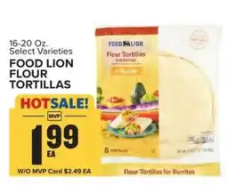 Food Lion Food Lion Flour Tortillas offer