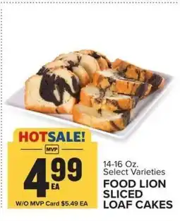Food Lion Food Lion Sliced Loaf Cakes offer