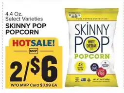 Food Lion Skinny Pop Popcorn offer