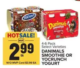 Food Lion Danimals Smoothie or YoCrunch Yogurt offer