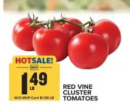 Food Lion Red Vine Cluster Tomatoes offer
