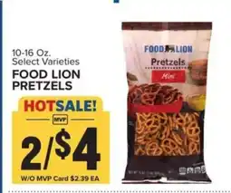 Food Lion FOOD LION PRETZELS offer