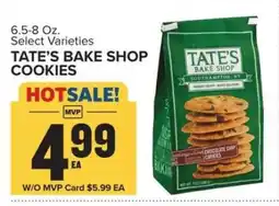 Food Lion Tate's Bake Shop Cookies offer
