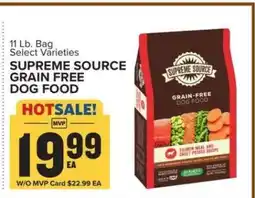 Food Lion Supreme Source Grain-Free Dog Food offer