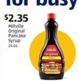 Aldi Millville Original Pancake Syrup offer