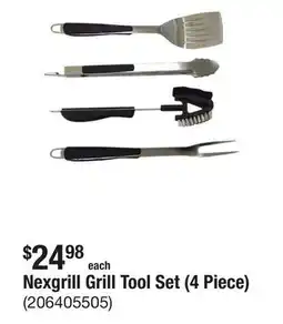 The Home Depot Nexgrill Grill Tool Set (4 Piece) offer
