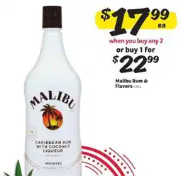 Winn Dixie Malibu Rum & Flavors offer