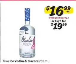 Winn Dixie Blue Ice Vodka & Flavors offer
