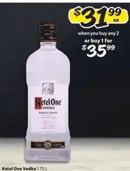 Winn Dixie Ketel One Vodka offer