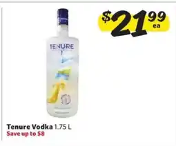 Winn Dixie Tenure Vodka offer