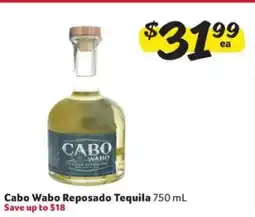 Winn Dixie Cabo Wabo Reposado Tequila offer