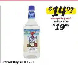 Winn Dixie Parrot Bay Rum offer