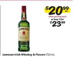 Winn Dixie Jameson Irish Whiskey & Flavors offer