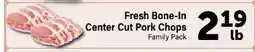 Save a Lot Fresh Bone-In Center Cut Pork Chops offer