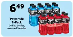 Save a Lot Powerade 8 Pack offer