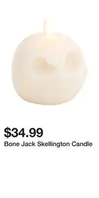 TJ Maxx Bone Jack Skellington Candle offer