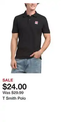 TJ Maxx T Smith Polo offer