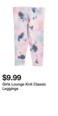 TJ Maxx Girls Lounge Knit Classic Leggings offer