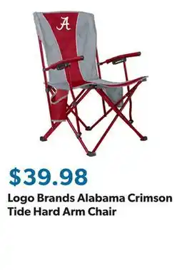 Sam's Club Logo Brands Alabama Crimson Tide Hard Arm Chair offer