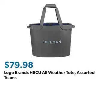 Sam's Club Logo Brands HBCU All Weather Tote, Assorted Teams offer
