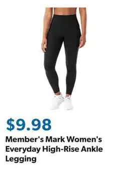 Sam's Club Member's Mark Women's Everyday High-Rise Ankle Legging offer