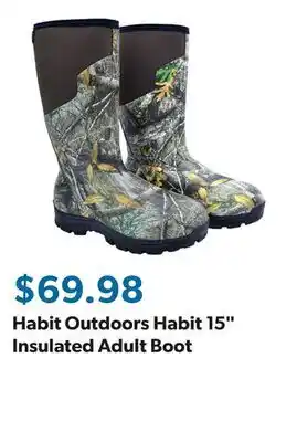 Sam's Club Habit Outdoors Habit 15 Insulated Adult Boot offer