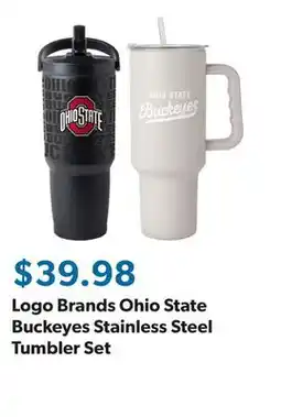 Sam's Club Logo Brands Ohio State Buckeyes Stainless Steel Tumbler Set offer