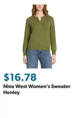 Sam's Club Nine West Women's Sweater Henley offer
