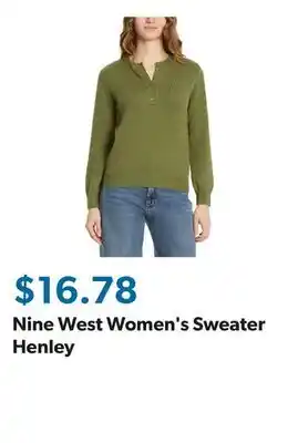 Sam's Club Nine West Women's Sweater Henley offer