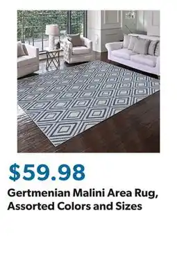 Sam's Club Gertmenian Malini Area Rug, Assorted Colors and Sizes offer