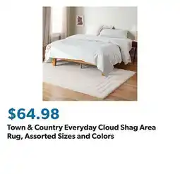 Sam's Club Town & Country Everyday Cloud Shag Area Rug, Assorted Sizes and Colors offer