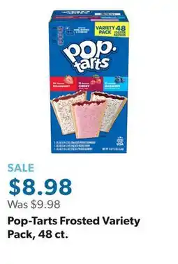 Sam's Club Pop-Tarts Frosted Variety Pack, 48 ct offer