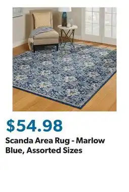Sam's Club Scanda Area Rug - Marlow Blue, Assorted Sizes offer